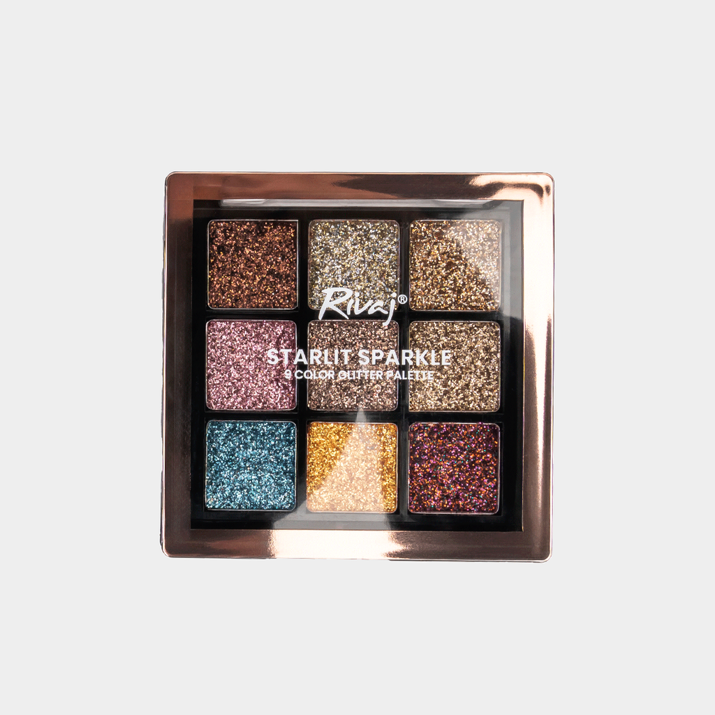 Starlit Sparkle Glitter Palette – Rivaj