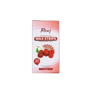 Shea Butter & Berry Hair Removing Wax Strips