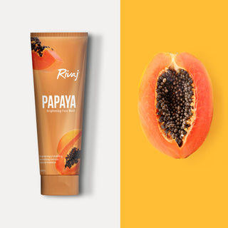 Papaya Extract Brightening Face Wash