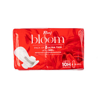 Ultra Thin Bloom Sanitary Pads  16 PCS - Large
