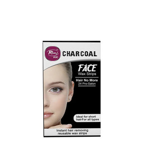 Charcoal Face Wax Strips