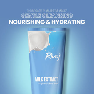 Milk Extract Whitening Face Wash