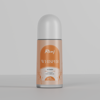 RIVAJ ROLL ON WHISPER FEMININE 50ML