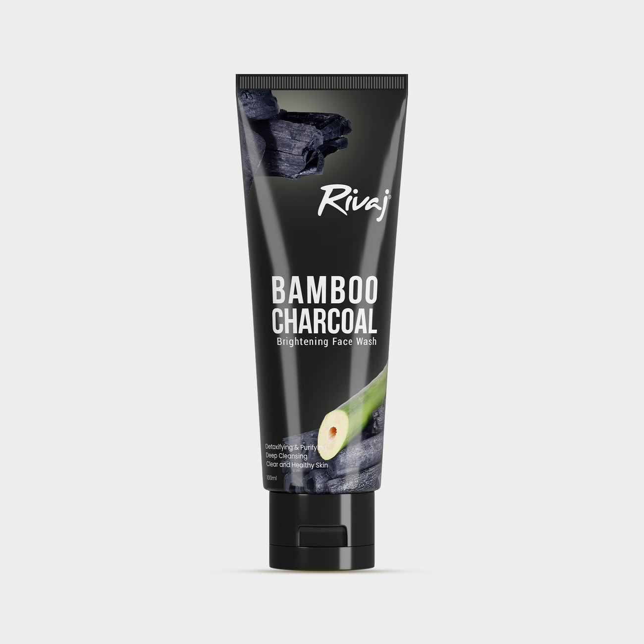 Whitening Face Wash Bamboo Charcoal Rivaj
