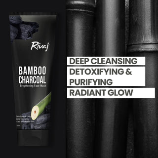 Whitening Face Wash - Bamboo Charcoal