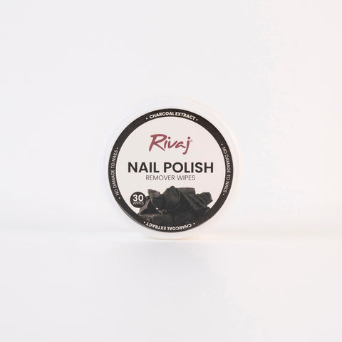 Nail Polish Remover Wipes (Charcoal Extract)