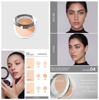 Wet and Dry Radiant Pressed Powder - RHD
