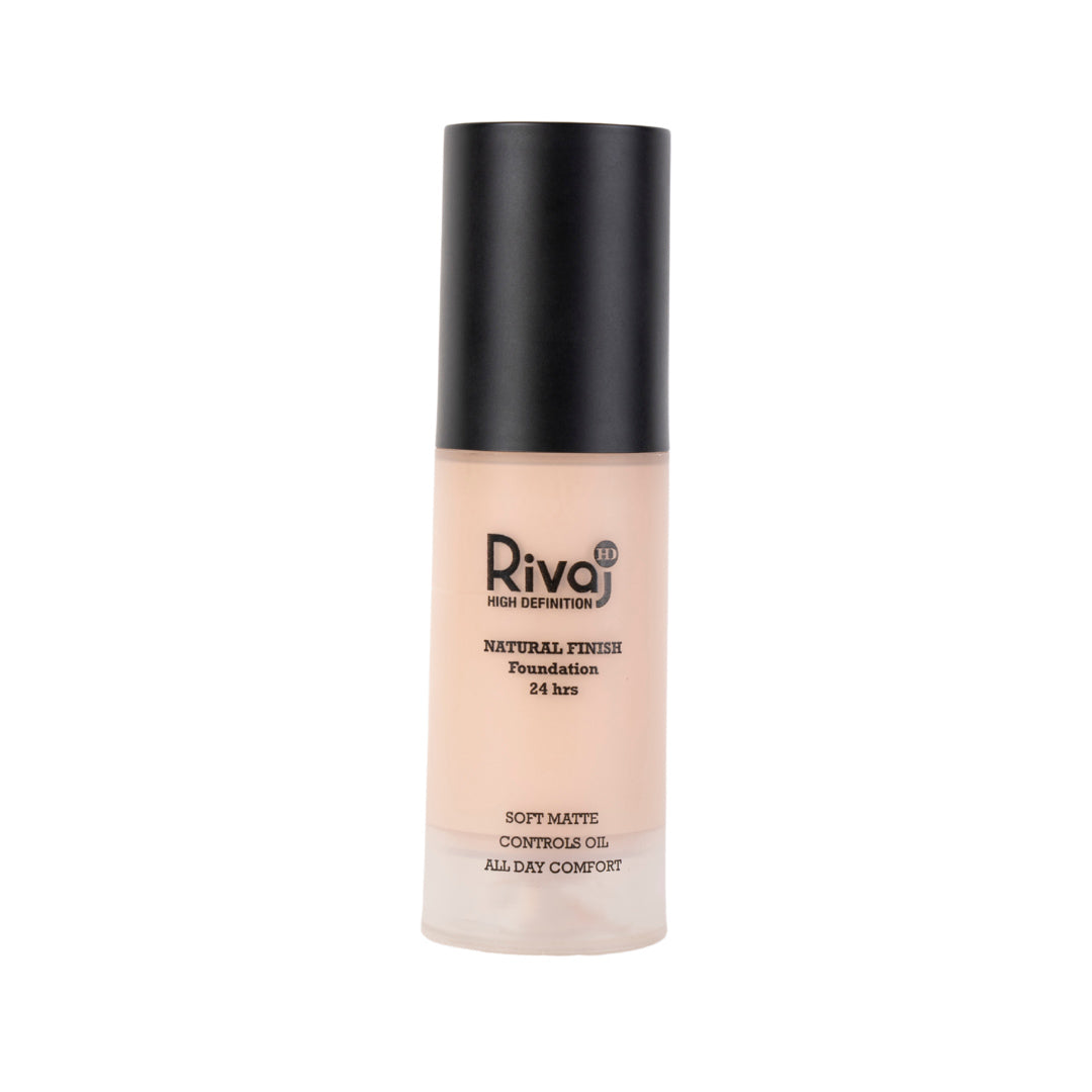 Natural Finish 24 Hrs Foundation RIVAJ HD – Rivaj