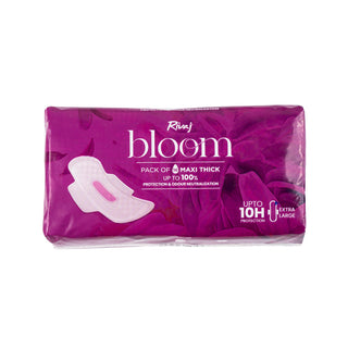 Maxi Thick Bloom Sanitary Pads (Extra Large) 16 PCS