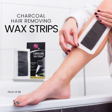 Charcoal Hair Removing Body Wax Strips